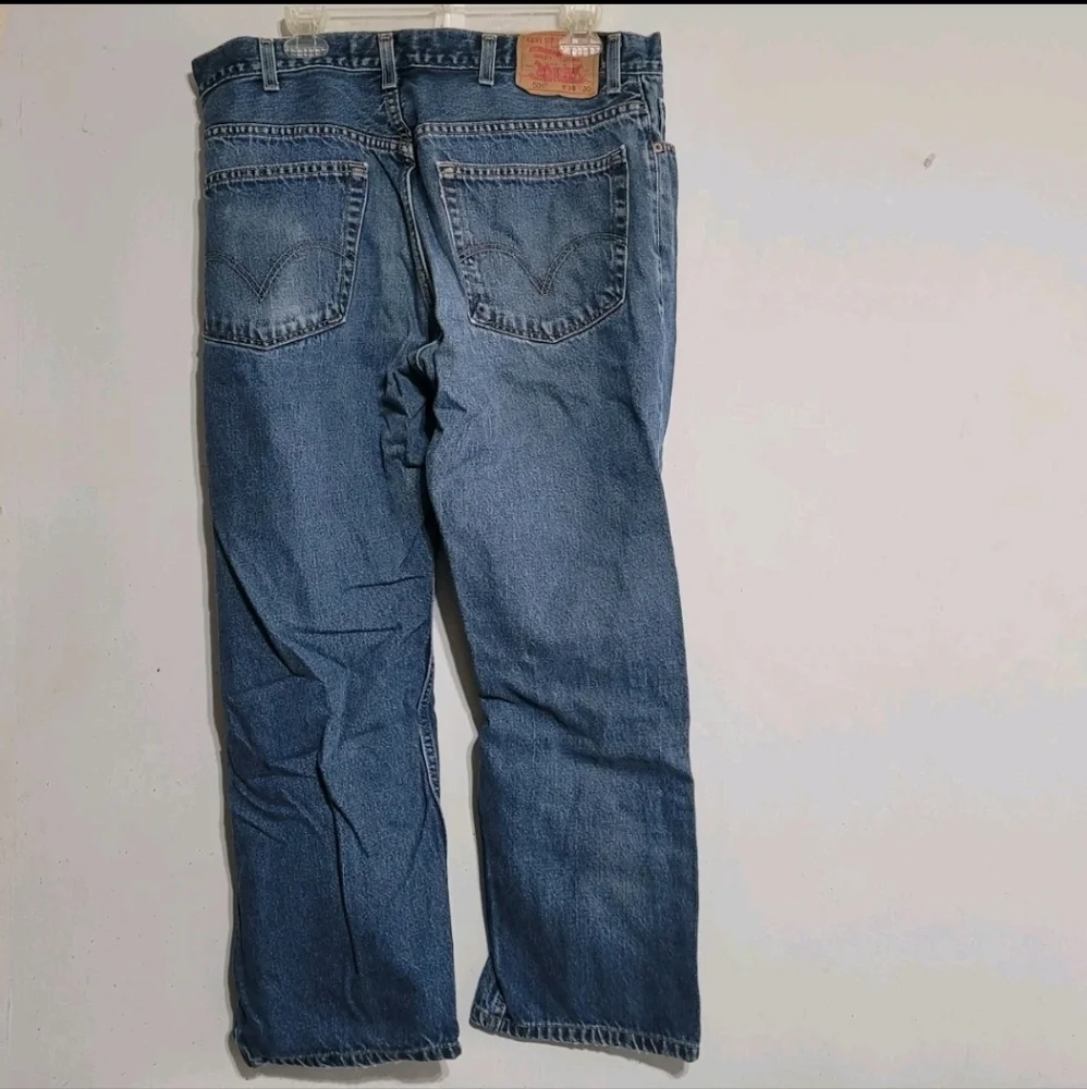 LEVI'S: 505 REGULAR FIT JEANS MEN'S SIZE 34 X‎ 30 Blue Denim Excellent condition